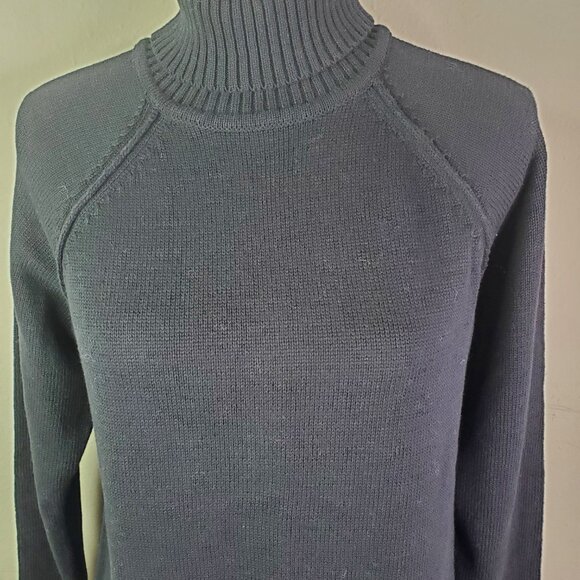Karen Scott Womens Black Cotton Turtleneck Sweater XS - Picture 6 of 11